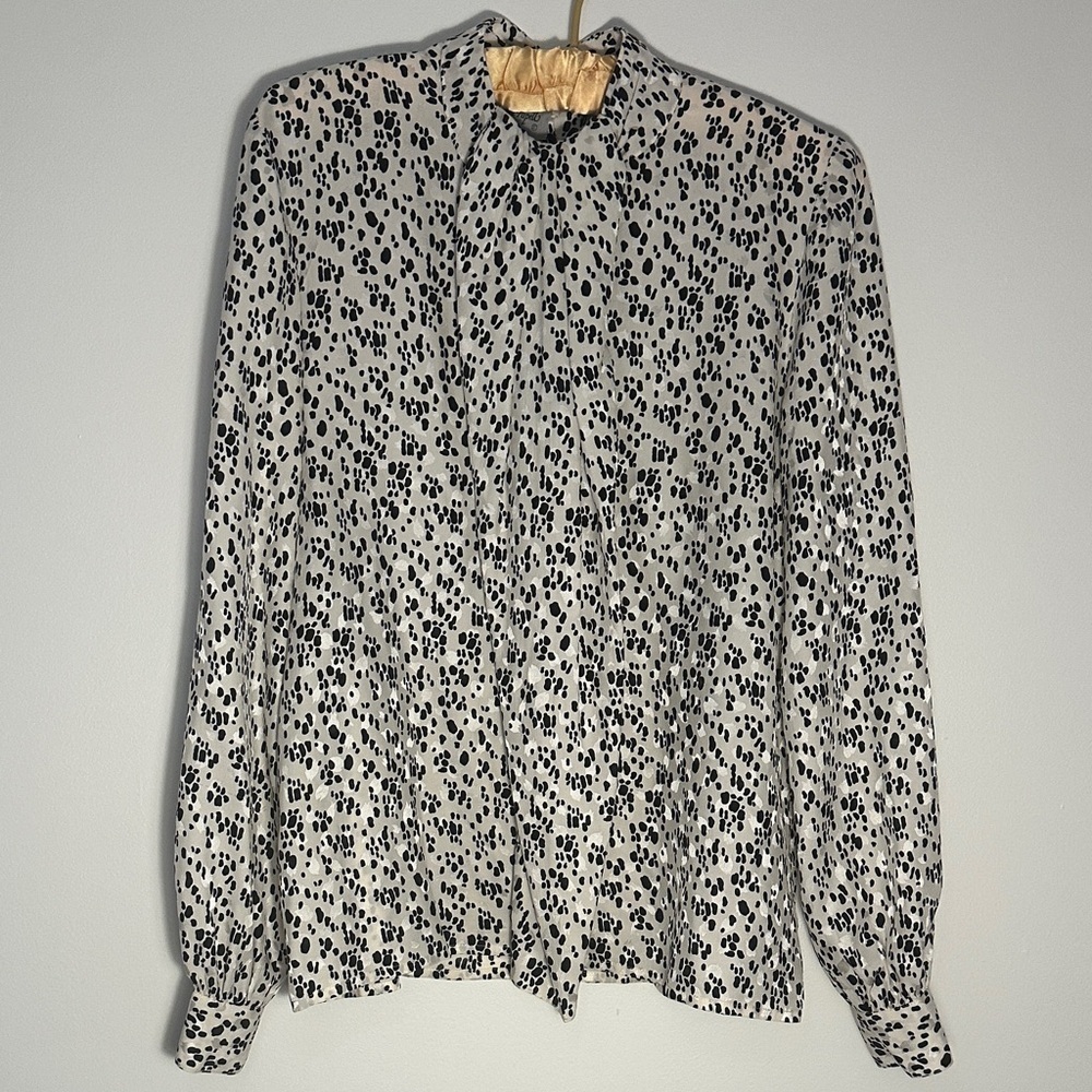 Vintage Silk Adrianna Papell Blouse